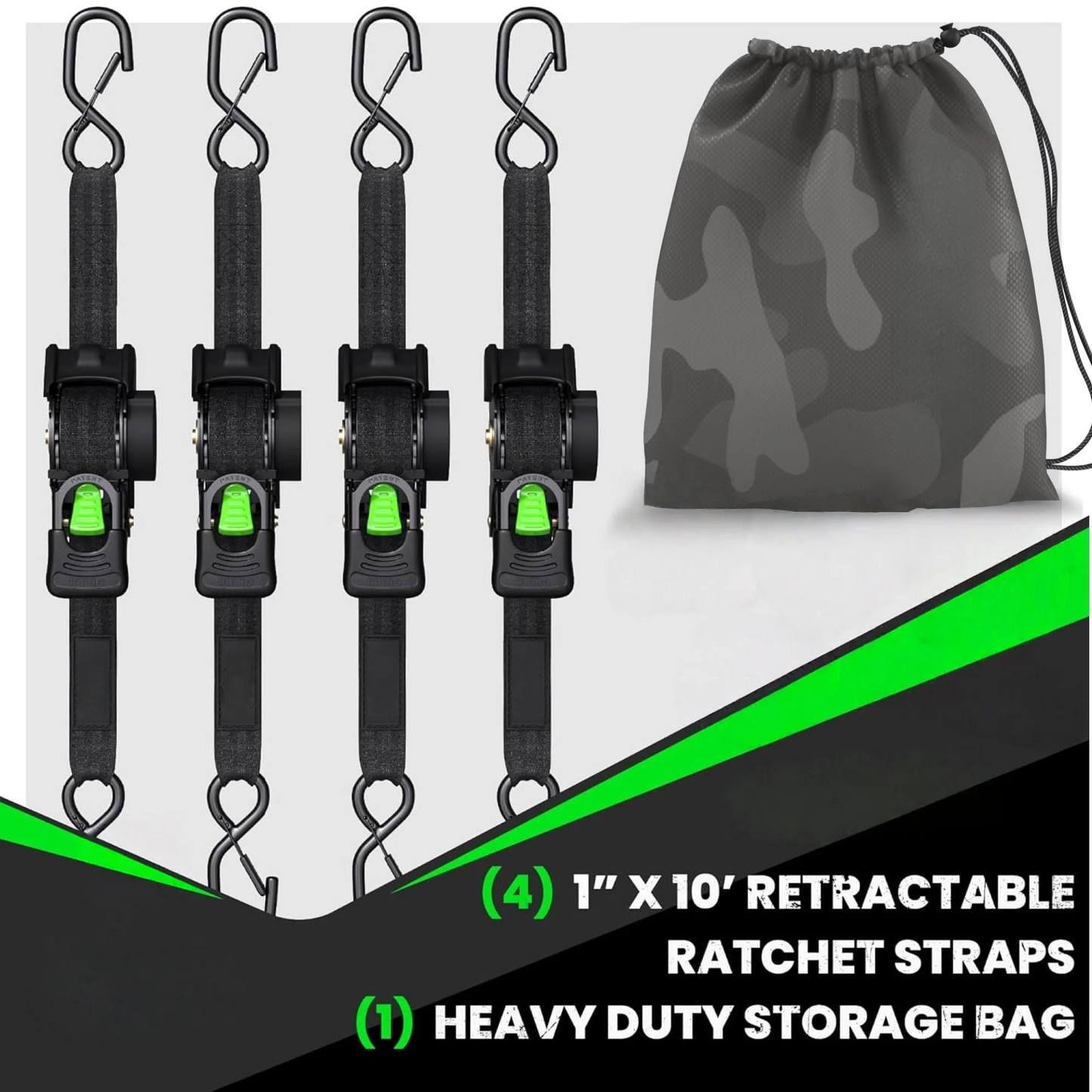 Retractable Rachet Straps