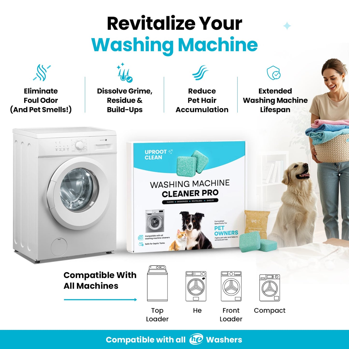 GunkGone™ Washing Machine Cleaner
