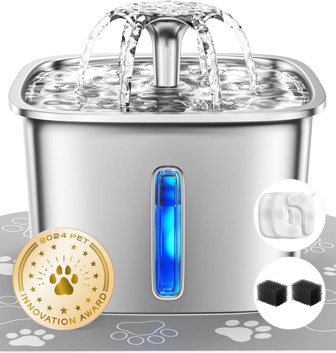Add Years to Your Cat's Life with Solara's Triple-Filtration System