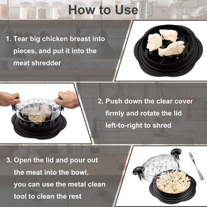 5-Second Chicken Shredder™ | Fast, BPA-Free & Dishwasher Safe