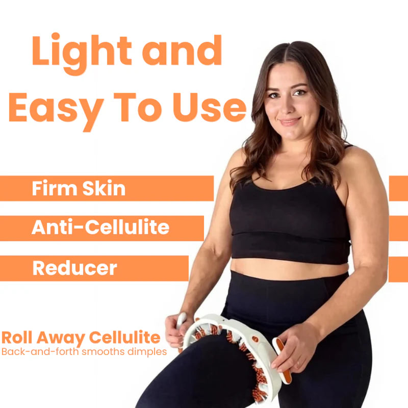 Deep Tissue Massager Roller for Cellulite & Lymphatic Drainage