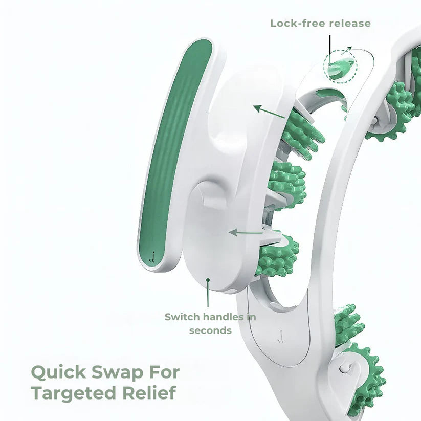 Deep Tissue Massager Roller for Cellulite & Lymphatic Drainage