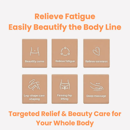 Deep Tissue Massager Roller for Cellulite & Lymphatic Drainage