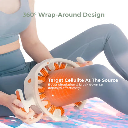 Deep Tissue Massager Roller for Cellulite & Lymphatic Drainage