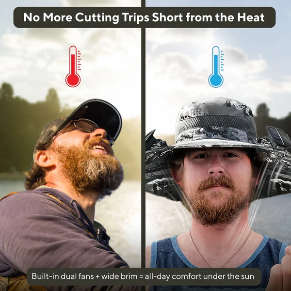Solara Bay™ - Solar Powered Fan Hat