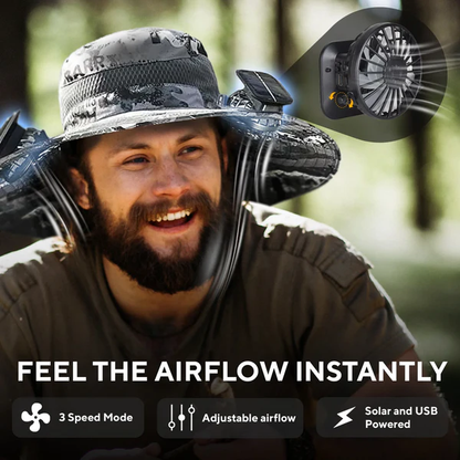 Solara Bay™ - Solar Powered Fan Hat