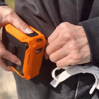 3-In-1 Cooling Fan + Power Bank + Flash Light